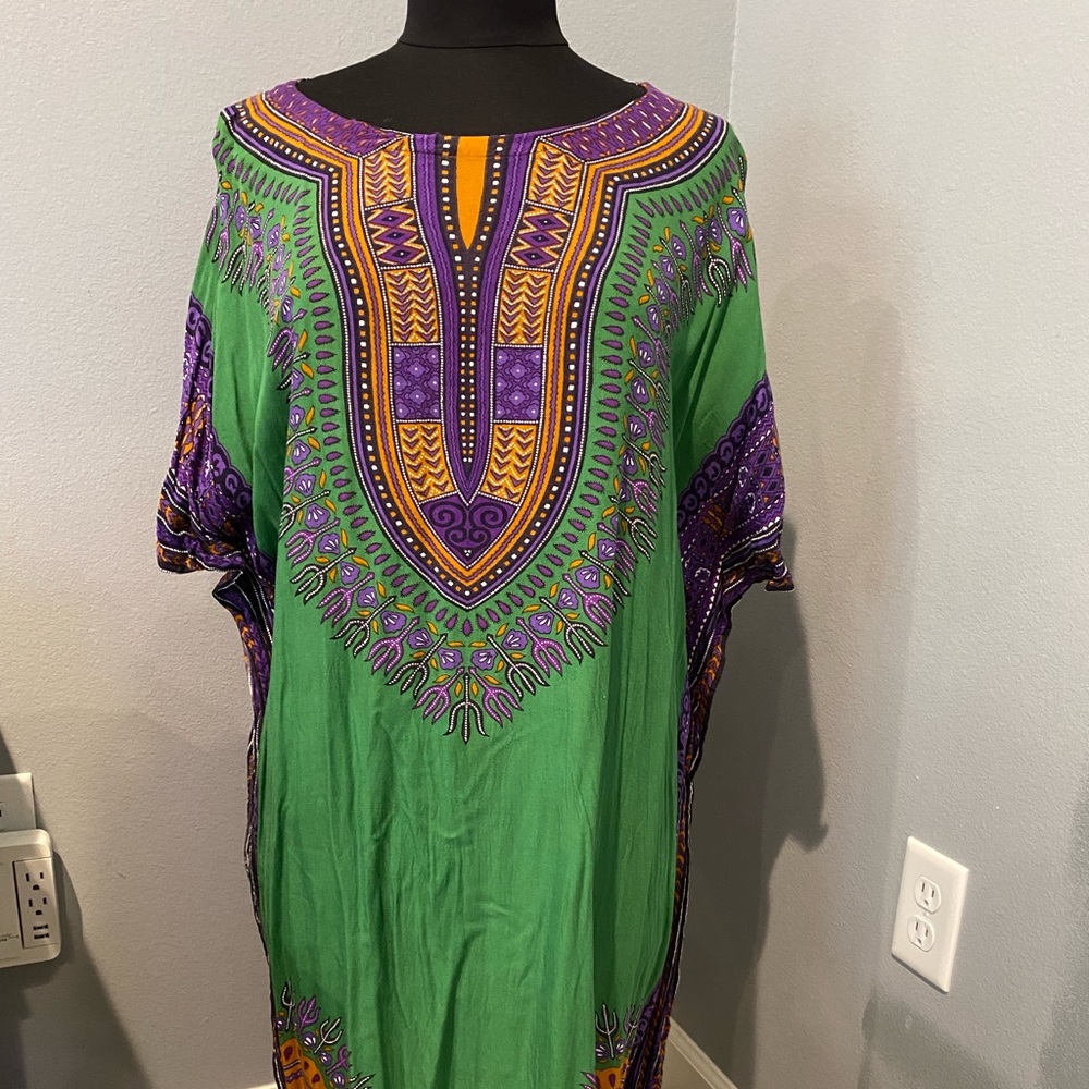 Mardi Gras Kaftan